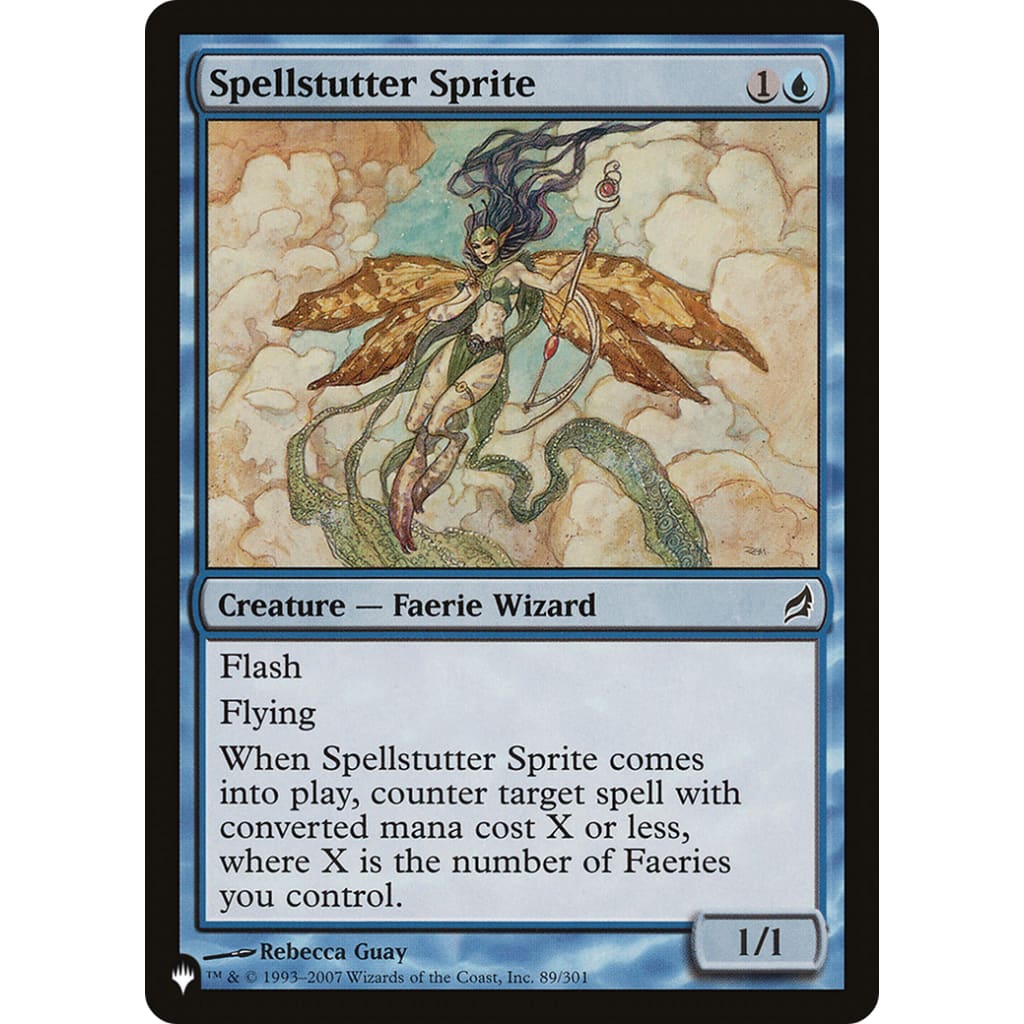 Spellstutter Sprite (PLST-LRW-89) - Single