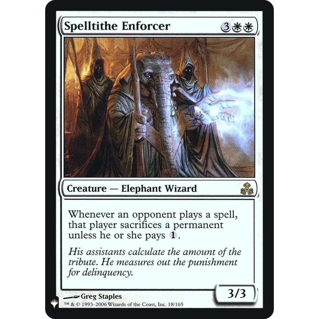Spelltithe Enforcer (PLST-GPT-18) Foil - Single