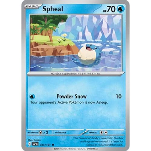 Spheal (43) Common - Single