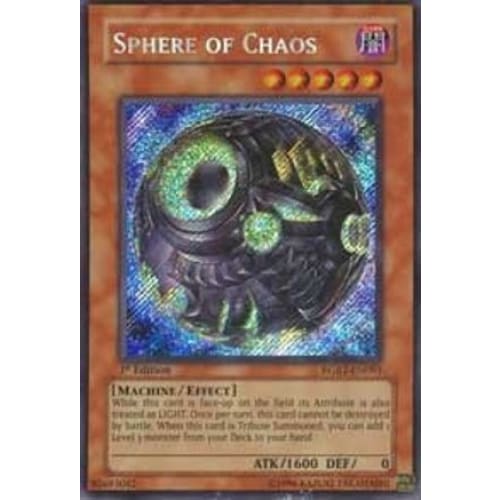 Sphere of Chaos (RGBT-EN093) Secret Rare Unlimited - Single