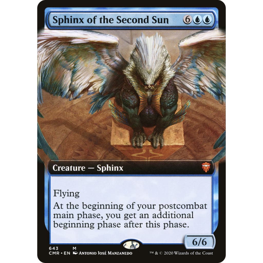 Sphinx of the Second Sun (CMR-643): (Extended Art) Foil
