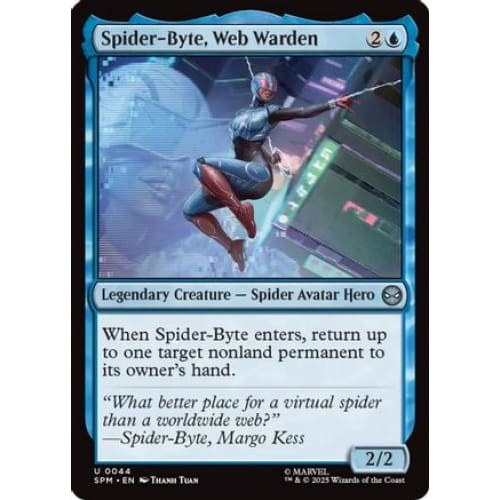 Spider-Byte Web Warden (SPM-044) Foil - Single