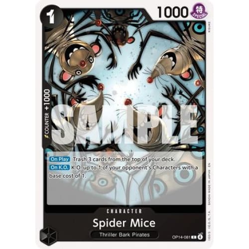 Spider Mice OP14-081 C The Azure Sea’s Seven - Single