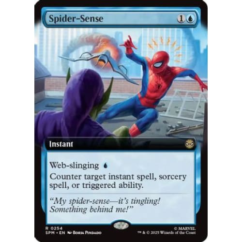 Spider-Sense (Extended Art) (SPM-254) Foil - Single