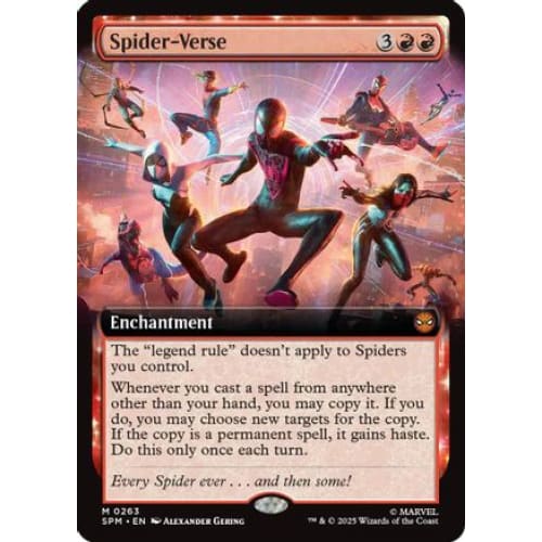 Spider-Verse (Extended Art) (SPM-263) Foil - Single