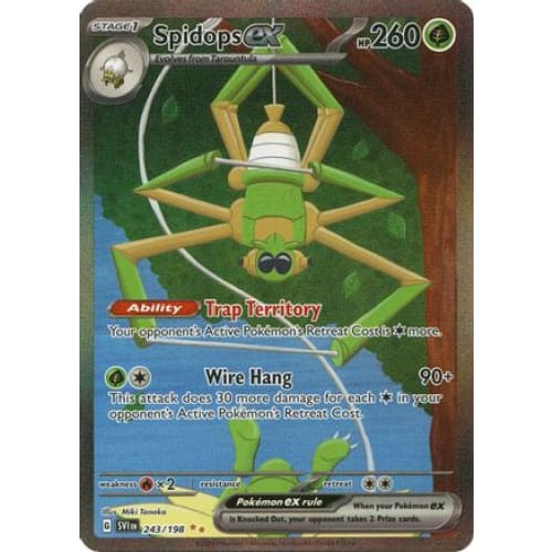 Spidops ex - 243/198 (243) Special Illustration Rare
