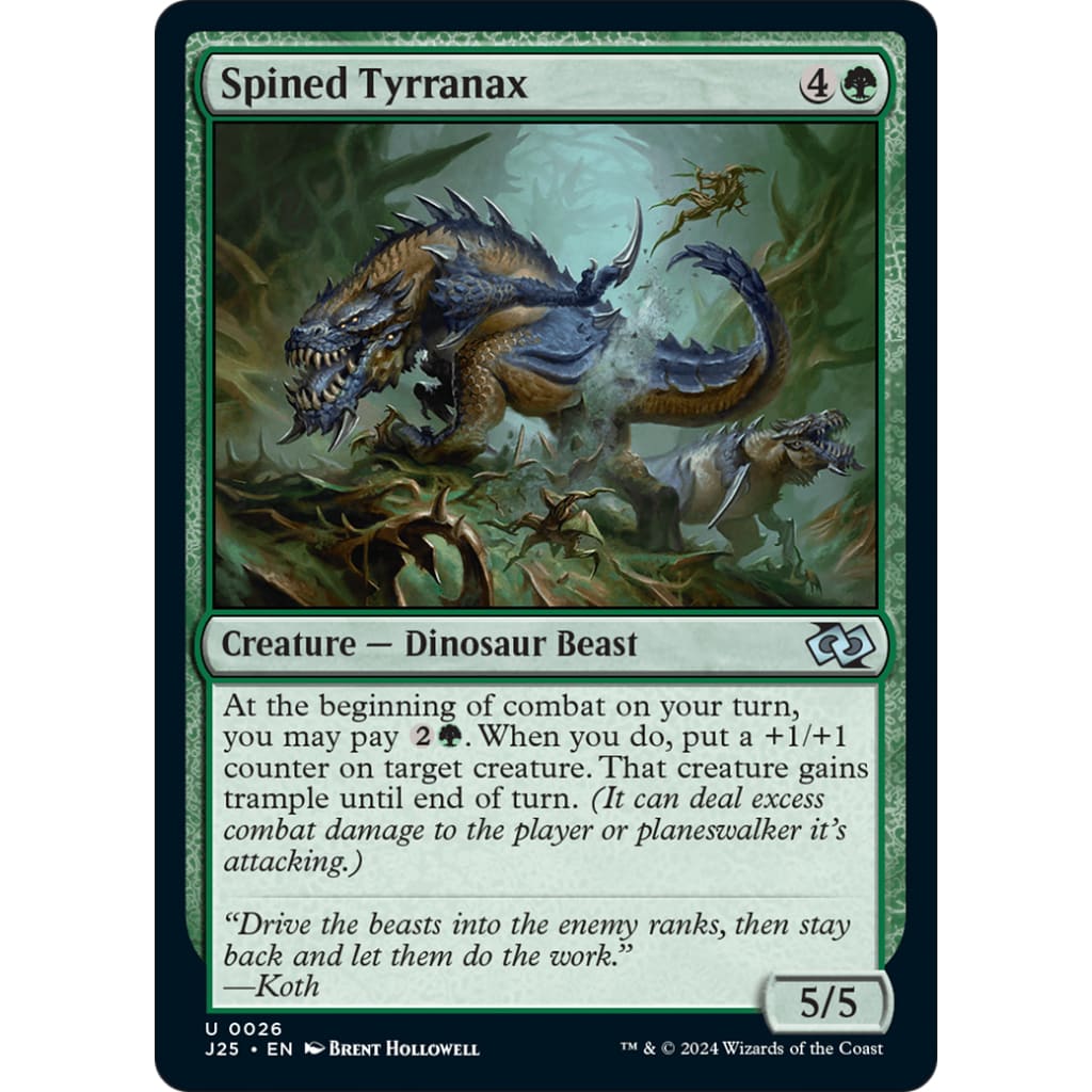 Spined Tyrranax (J25-026) - Single