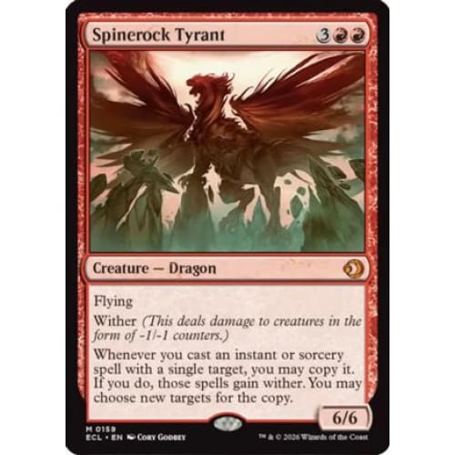 Spinerock Tyrant (ECL-159) Foil - Single