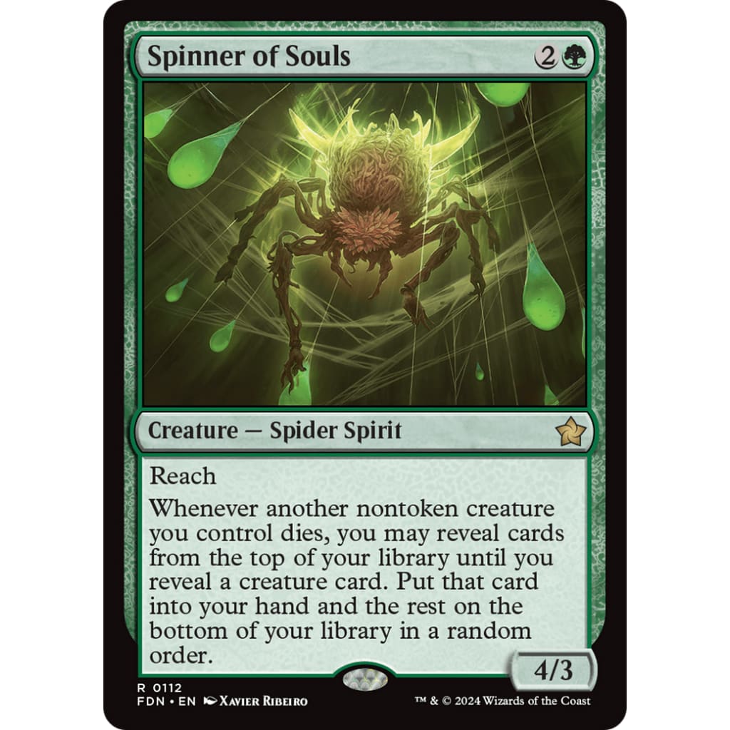 Spinner of Souls (FDN-112) Foil - Single