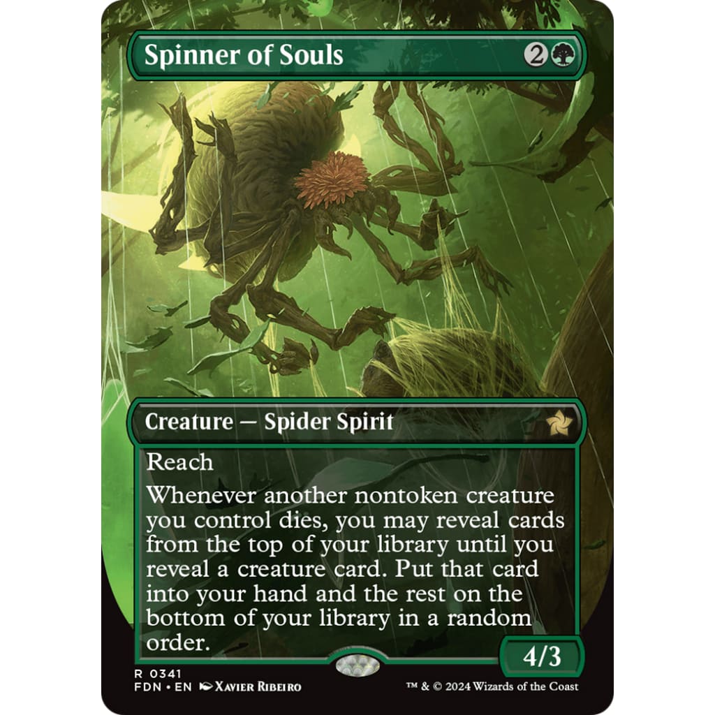 Spinner of Souls (FDN-341) (Borderless) Foil - Single