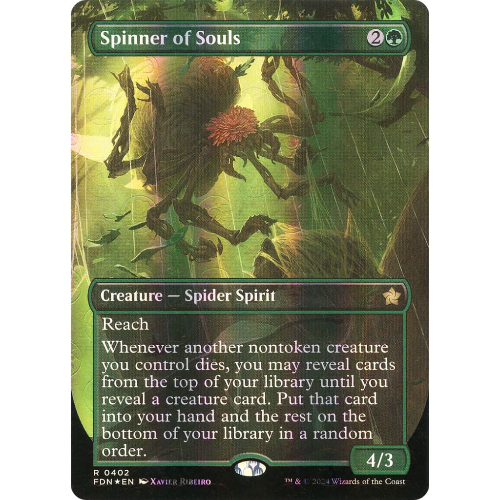 Spinner of Souls (FDN-402) (Borderless) Foil - Single
