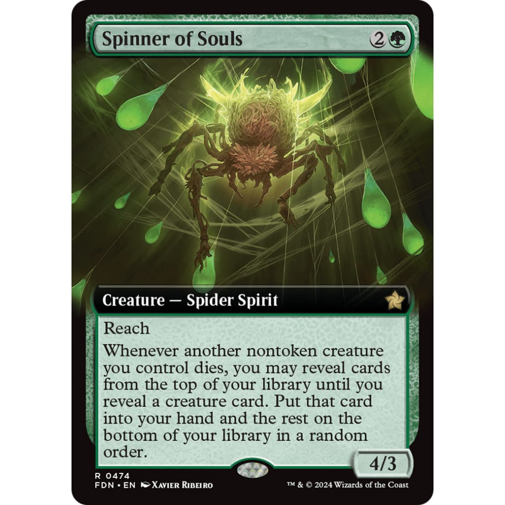 Spinner of Souls (FDN-474): (Extended Art) Foil - Single