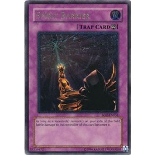 Spirit Barrier (UTR) (SOD-EN051) Ultimate Rare 1st Edition