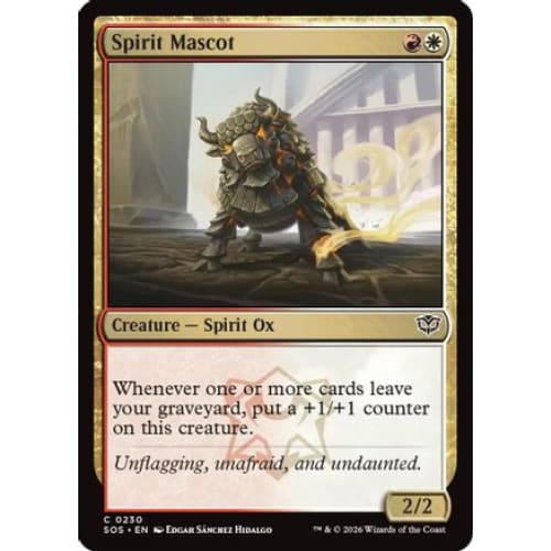 Spirit Mascot (SOS-230) Foil - Single