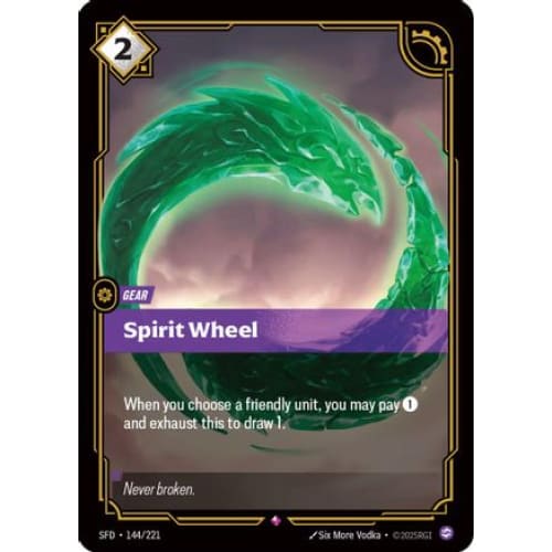 Spirit Wheel (144/221) - Spiritforged Foil - Single