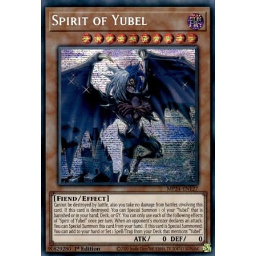 Spirit of Yubel - MP24-EN127 Prismatic Secret Rare 1st