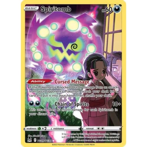Spiritomb (TG09/030) Holo Rare Holofoil - Single