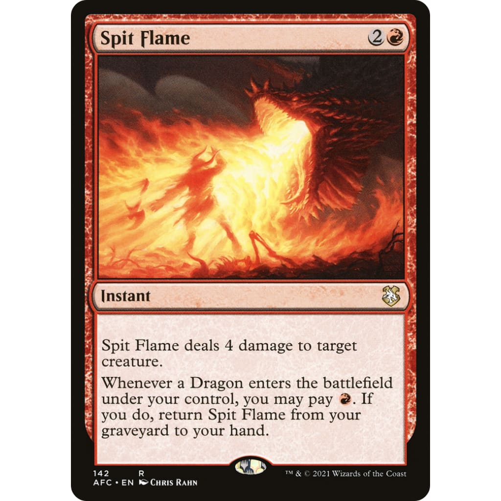 Spit Flame (AFC-142) - Single