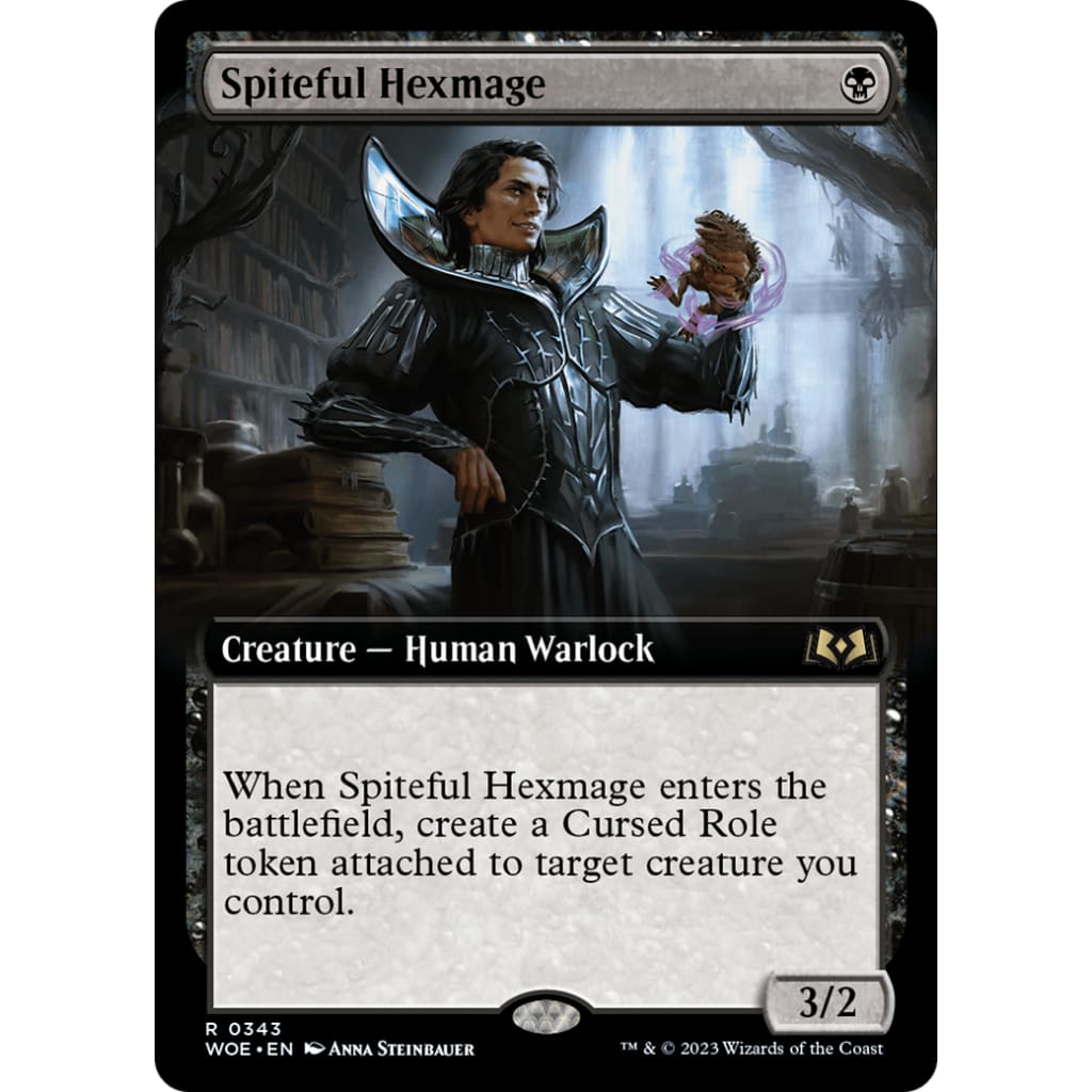Spiteful Hexmage (WOE-343): (Extended Art) Foil - Single