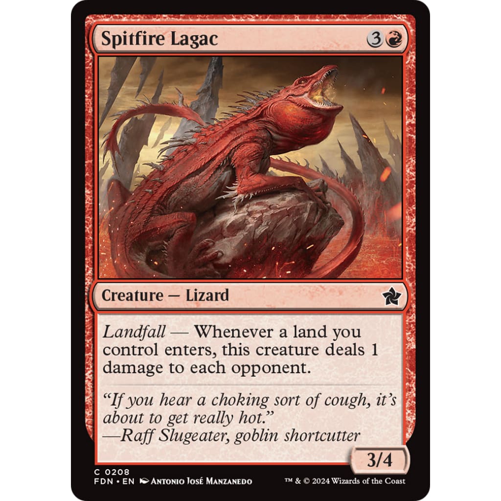Spitfire Lagac (FDN-208) Foil - Single