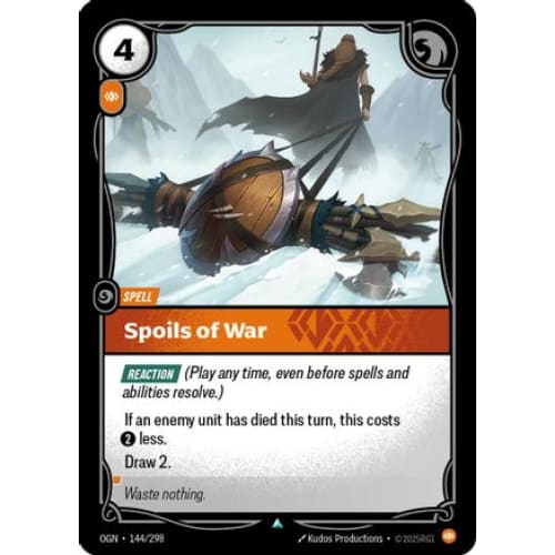 Spoils of War (144/298) - Origins Foil - Single