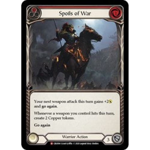 Spoils of War (CRUCIBLE OF WAR) 1st Edition - Single