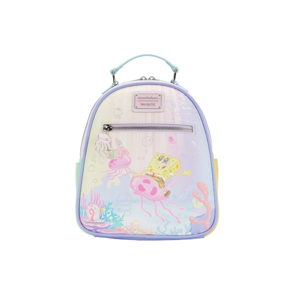 Spongebob Pastel Jellyfishing Mini Backpack by Loungefly