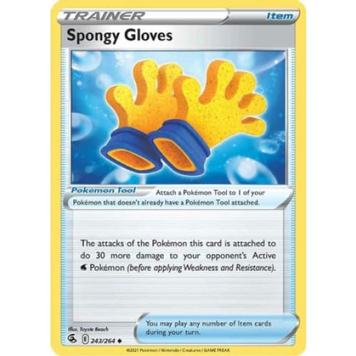 Spongy Gloves (243/264) Uncommon - Single