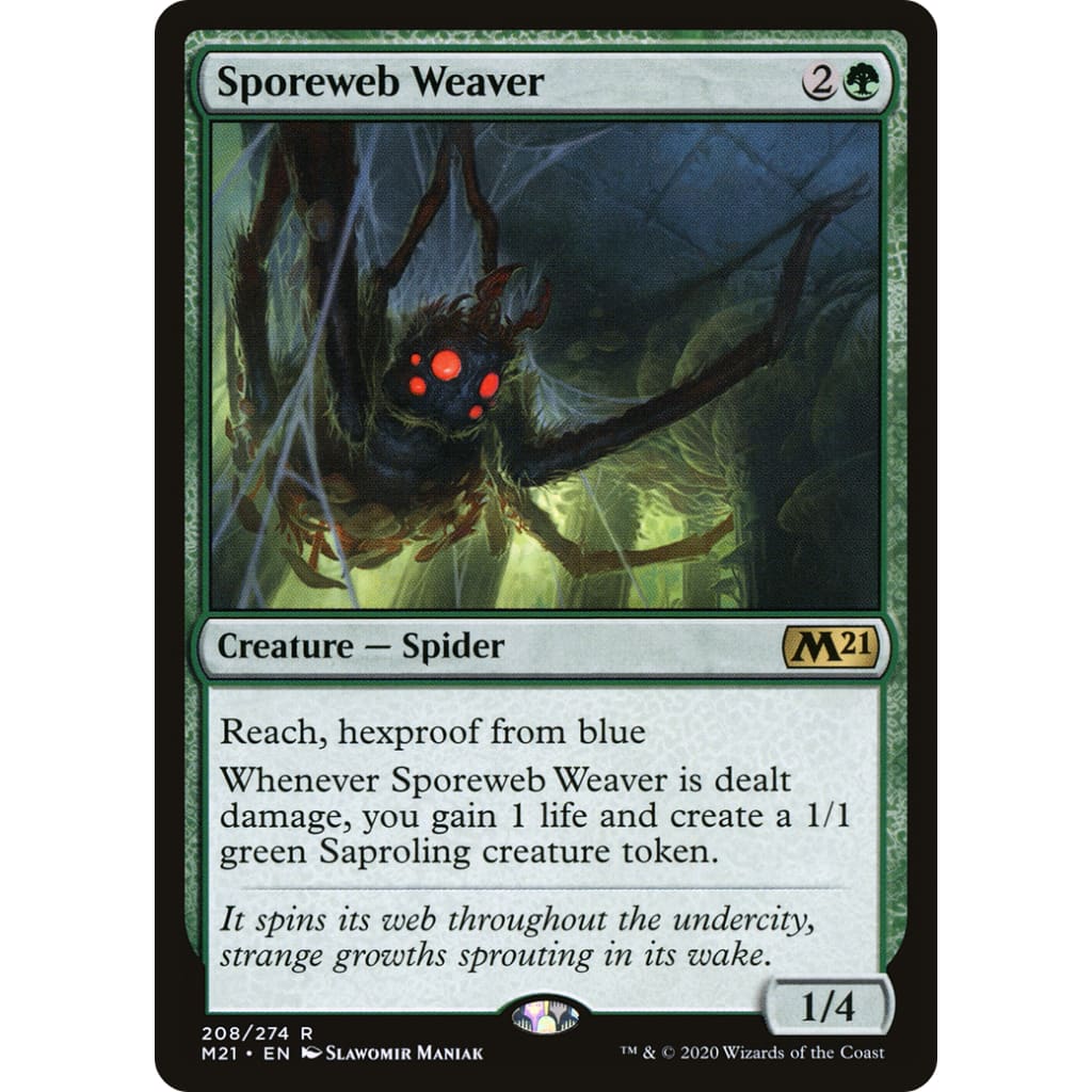 Sporeweb Weaver (M21-208) Foil - Single
