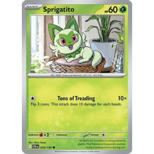 Sprigatito (16) Common - Single