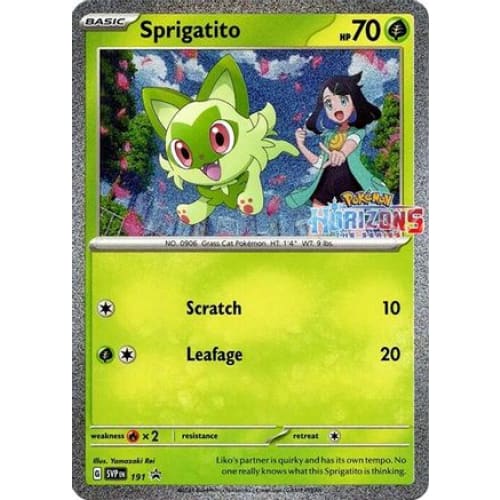 Sprigatito - 191 (191) Promo Holofoil - Single