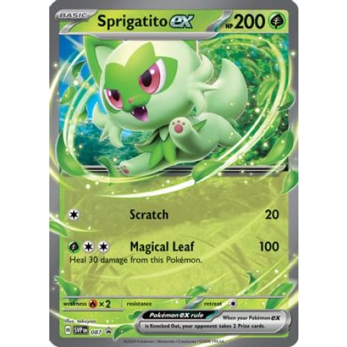 Sprigatito ex - 087 (87) Promo Holofoil - Single
