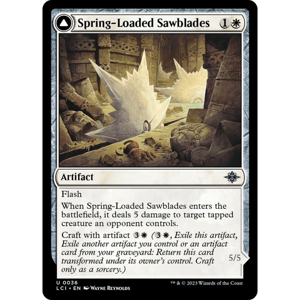Spring-Loaded Sawblades // Bladewheel Chariot (LCI-036)