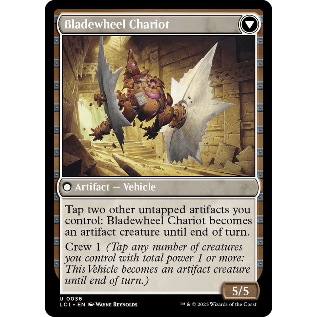 Spring-Loaded Sawblades // Bladewheel Chariot (LCI-036)