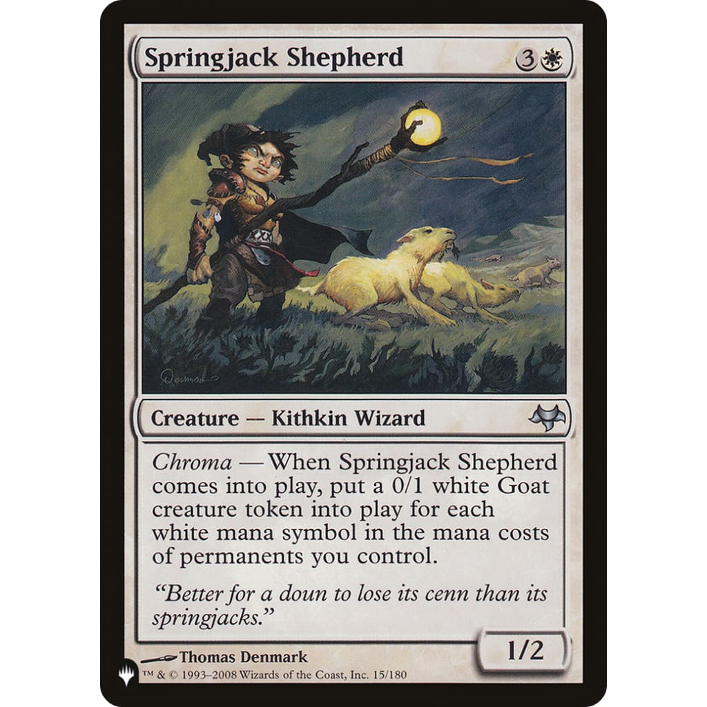 Springjack Shepherd (PLST-EVE-15) - Single