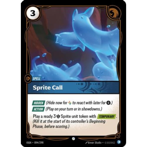 Sprite Call (094/298) - Origins - Single