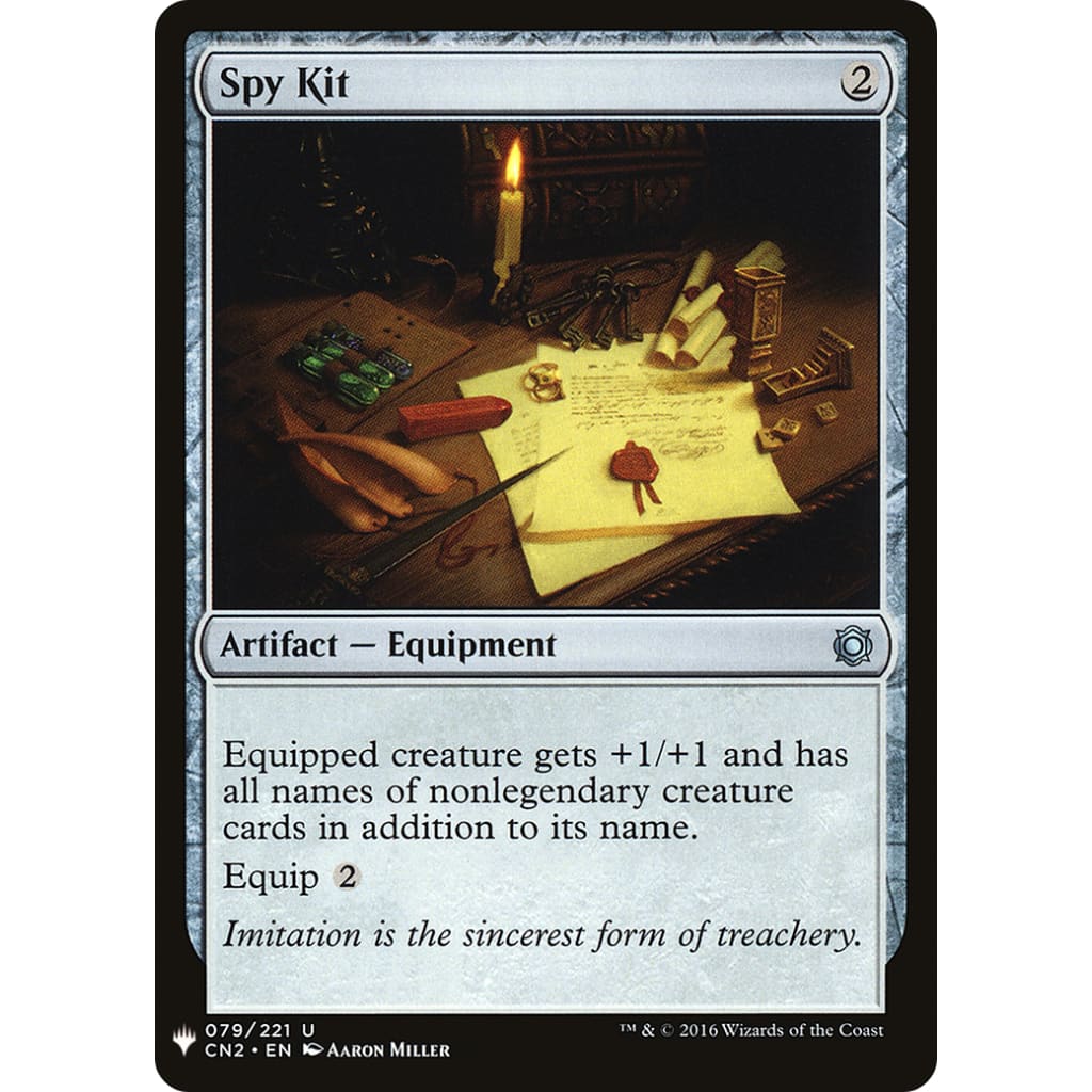 Spy Kit (PLST-CN2-79) - Single