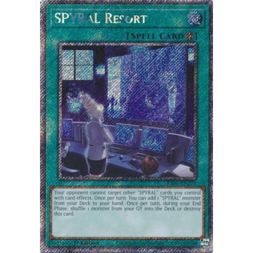 SPYRAL Resort (Platinum Secret Rare) - RA04-EN277 Platinum