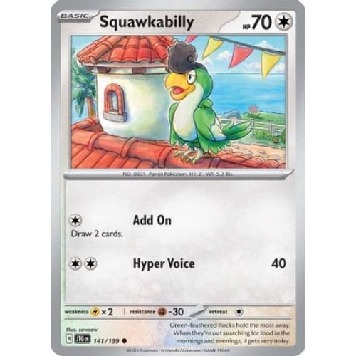 Squawkabilly (141) Common - Single