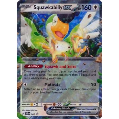 Squawkabilly ex - 160 (160) Promo Holofoil - Single