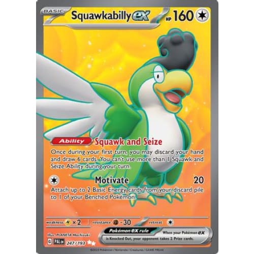 Squawkabilly ex - 247/193 (247) Ultra Rare Holofoil - Single