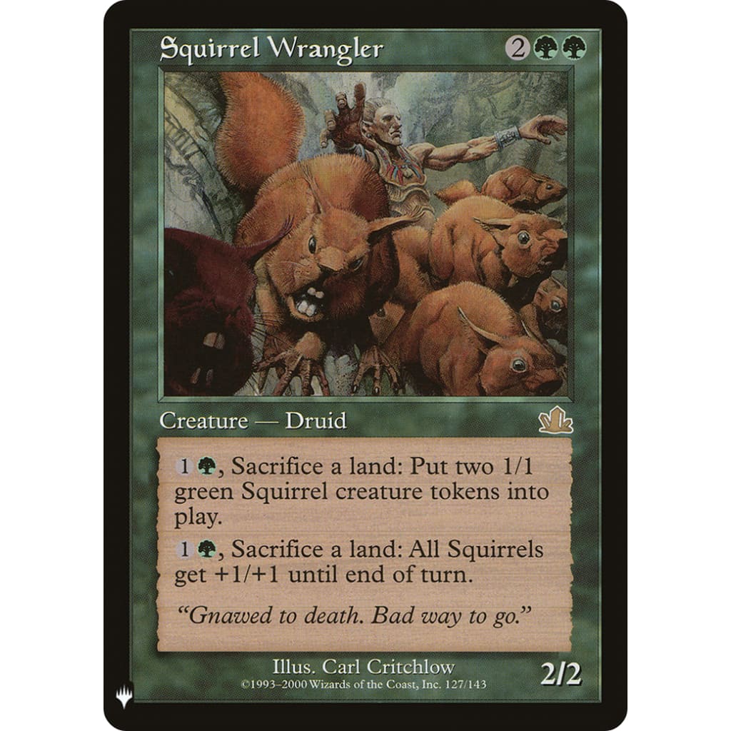 Squirrel Wrangler (PLST-PCY-127) - Single