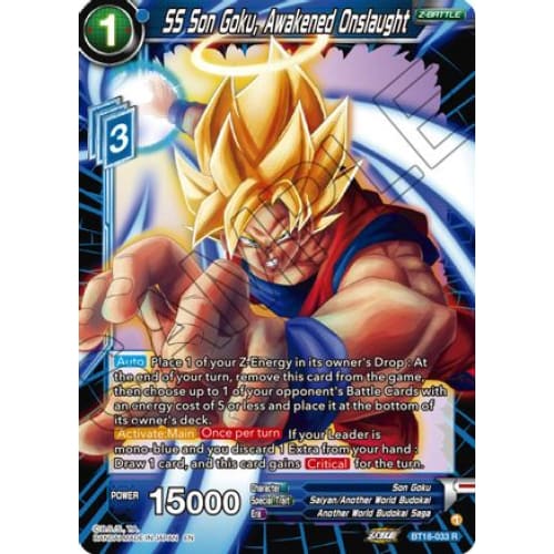 SS Son Goku Awakened Onslaught (Dawn of the Z-Legends)