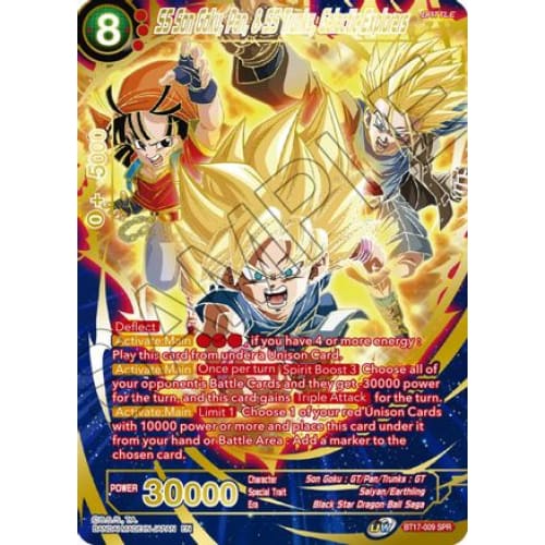 SS Son Goku Pan & Trunks Galactic Explorers (SPR) (Ultimate