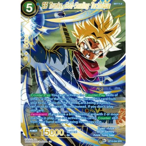 SS Trunks God-Sealing Technique (SPR) (Rise of the Unison