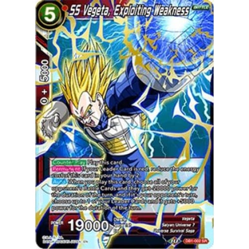 SS Vegeta Exploiting Weakness (Draft Box 04 - Dragon Brawl)