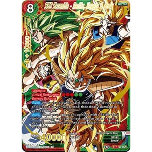 SS3 Scramble - Raditz Vegeta & Broly (Assault