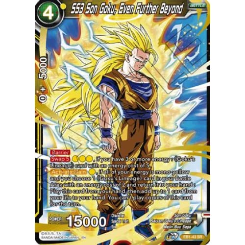SS3 Son Goku Even Further Beyond (Battle Evolution Booster)