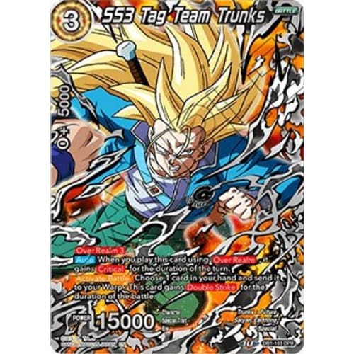 SS3 Tag Team Trunks (Draft Box 04 - Dragon Brawl) - Single
