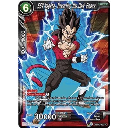 SS4 Vegeta Thwarting the Dark Empire (Supreme Rivalry)